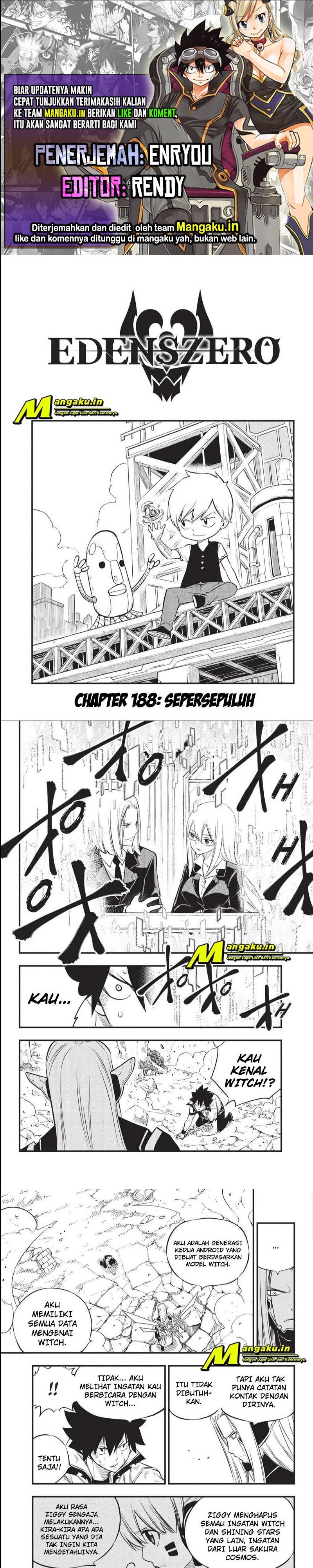 Eden’s Zero Chapter 188 Gambar 1
